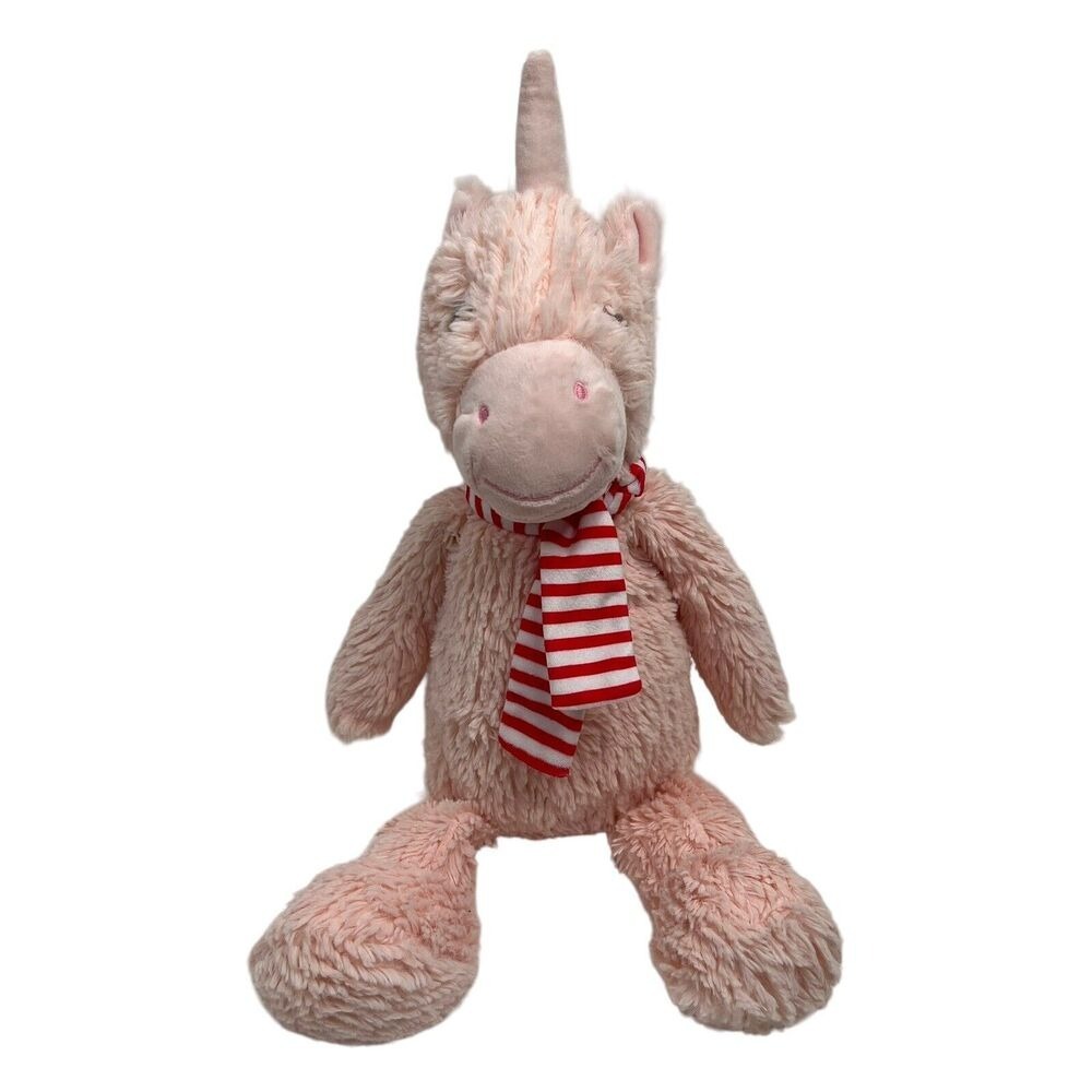 Pink Unicorn Plush Stuffed Animal Toy with Scarf 15" The‎ Manhattan Toy Company